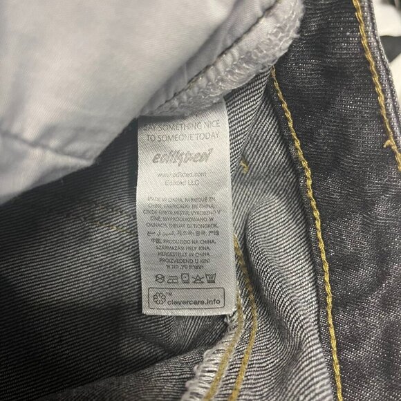 ✨ Edikted Studded Black Denim Jeans – Size Medium ✨NWOT - Picture 11 of 11